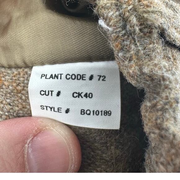 Ralph Lauren Cargo Style Baby Boy Wool Brown Pants Size 6-12 Months Trendy - Picture 8 of 10